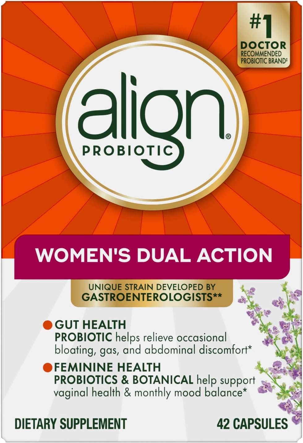 Align Women’s Dual Action Probiotic Supplement