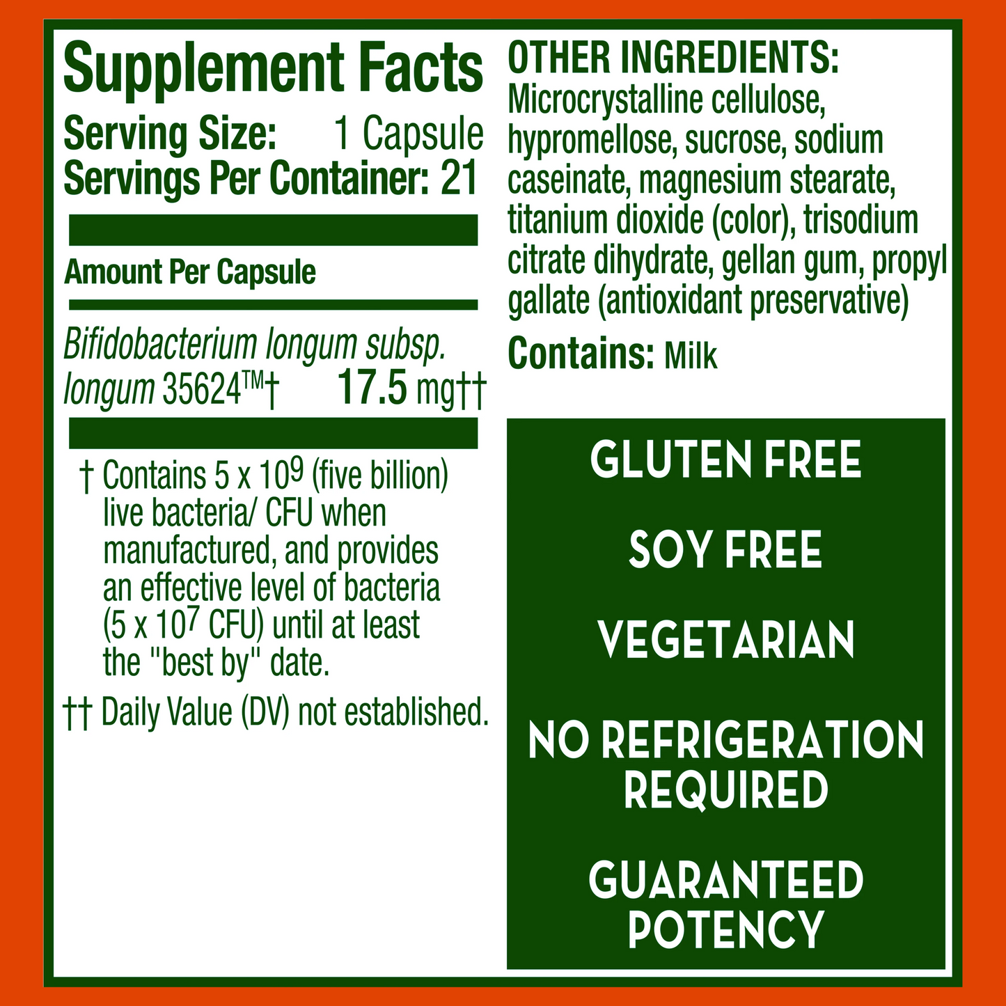 Align Extra Strength^ Probiotic Supplement